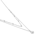 925 Sterling Silver Adjustable Necklace with Pendant for Women