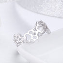 925 Sterling Silver Ring 0.2cm Width for Women