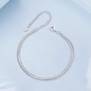 925 Sterling Silver & White Gold Plated Bracelet