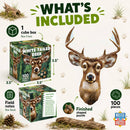 White Tail Deer 100 Piece Shaped Jigsaw Puzzle