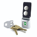 Keychain - Green Lantern Logo CLOSE-UP Full Color White Green