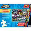 NASCAR - Chasing Checkers 100 Piece Jigsaw Puzzle