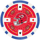 Kansas City Chiefs 100 Piece Poker Chips