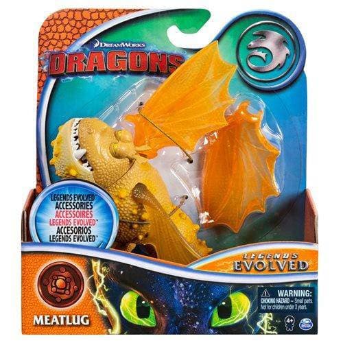 Figurine d'action DreamWorks Dragons avec accessoire - Meatlug 
