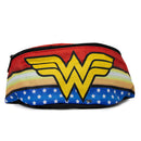 Fanny Pack - WONDER WOMAN Logo Stripe Stars Red Gold Blue White