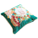 Set of 2 Happy Easter & Easter Eggs Throw Pillow Covers
