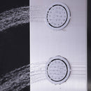 47 Inch Stainless Shower Panel with Massage Jets Hand Shower