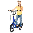 Height Adjustable Kid Kick Scooter with 12 Inch Air Filled Wheel