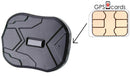 Sim card for GPS 408A/B with Portable Large Battery & Magnet Adsorption