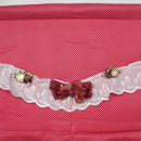 [Polka Dot & Bud Silk] Red/Wall Hanging/ Hanging Baskets / Wall Baskets / Baskets (17*18)