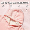Krifey Wearable Blanket Hoodie, Oversized Sherpa Hooded as Birthday Gifts Christmas Gifts for Mom Women Girlfriend Men, Cozy Sweatshirt with Giant Pocket