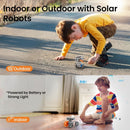 Solar Robot Building Kit Christmas STEM Gift for Boys Aged 8-13, 15-in-1 DIY Science Educational Robotic Toy for Kids Teens Birthday, Powered by The Sun or Battery with 212 Pieces