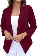 Spring and Autumn New Women's suit coat non iron casual suit top professional women's wear