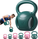 3 Handle Kettlebells Weight - Weight for Women Options 5, 10, 15 and 20 LB for Russian Twists AB Exercise, Weightlifting and Core Fitness Exercise Home Gym [Single in Sold]