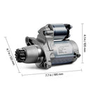 Starter 17825, Starter Motor Replacement Compatible with Toyota Camry V6 3.5L 2007-2017, Lexus ES350 V6 3.5L 2007-2018, Scion XB L4 2.4L 2008-2015, OEM 228000-9900 17338 410-52205 28100-20021