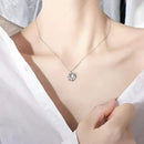 Aurora Fantasy Planet Necklace Female Student Good Friend Korean Version Simple Clavicle Chain Girlfriends A Pair Of Birthday Gifts Female