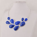 Jane Stone Fashion Statement Collar Necklace Vintage Openwork Bib Costume Jewelry