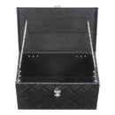 20"x12"x9.5" Heavy Duty Aluminum Truck Bed Tool Box for Pickup RV Black