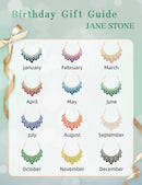 Jane Stone Fashion Statement Collar Necklace Vintage Openwork Bib Costume Jewelry
