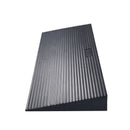 1.2" Rise Cuttable Threshold Ramp for Sweeping Robot, 35.4" Wide Natural Rubber Wheelchair Ramp, Non-Slip Solid Rubber Ramp with Double-Sided Tape for Doorways, Driveways, Bathroom, Smooth Tile