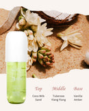 4pc Scented Body & Hair Mist & Cream Travel Set - 4 Long Lasting Fragrances for Men & Women - Perfect for Dating, Daily Use, Parties - Ultimate Gift Box