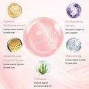 5 SHEETS/BOX Deep Collagen Anti Wrinkle Lifting Mask Pink to Transparent Collagen Mask Skincare Facial Masks for Women Skin Care Brightening Tone Correction % Radiance