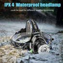 Super Bright 9900000LM Rechargeable Headlamp LED Headlight Head Torch Flashlight