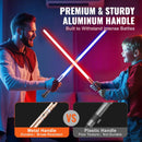 Lightsaber 12 RGB Colors 41" Mute Sound Rechargeable Dueling Light Saber