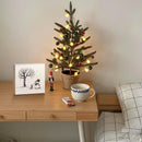 Christmas Decor Red Truck Christmas Wooden Box Signs Buffalo Plaid Christmas Decorations Christmas Decor for Home Office Bedroom Fireplace Car Tiered Tray Decor Christmas Gifts for Women 5x5