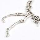 Jane Stone Fashion Statement Collar Necklace Vintage Openwork Bib Costume Jewelry