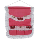 [Polka Dot & Bud Silk] Red/Wall Hanging/ Hanging Baskets / Wall Baskets / Baskets (17*18)