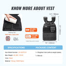 Weighted Vest, 40lb Weight Vest, Adjustable Body Weight Jacket for Men Women, Workout Equipment for Strength and Endurance Training, Running, Jogging, Walking, Fitness, and Weight Loss