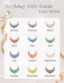 Jane Stone Fashion Statement Collar Necklace Vintage Openwork Bib Costume Jewelry