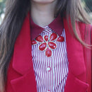 Jane Stone Fashion Statement Collar Necklace Vintage Openwork Bib Costume Jewelry