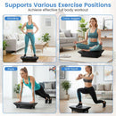 Black Full Body Vibration Plate Exercise Machine, 10 Adjustable Speed Levels with Remote Control & Music Function, 440LBS Weight Capacity