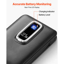 Magnetic Power Bank, 10000 mAh Battery Pack, Wireless MagSafe-Compatible Portable Charger, with Smart LED Display, Foldable Stand, Fast Charging for iPhone16/15/14/13/12 Series, Samsung, Huawei