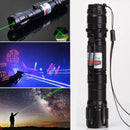 Green Laser Pointer Pen Astronomy Star Visible Beam Lazer+Battery+Charger