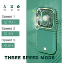 Handheld Portable Fan; Rechargeable Power Bank USB Mini Fan; Small Personal Fan With 3 Speeds; 3000 MAh Battery Operated Foldable Desk Fan; Neck Fan With Lanyard