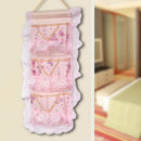 [Bud Silk] Pink Lace/Wall Hanging/ Wall Organizers / Wall Baskets / Hanging Baskets (11*21)