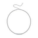 In the Name of Light - A fashionable and trendy jewelry necklace pendant set with Moissanite S925 sterling silver and Platinum-plated diamond