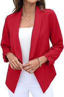 Spring and Autumn New Women's suit coat non iron casual suit top professional women's wear