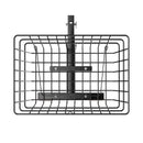 Scooter Rear Basket, Heavy Duty Metal Wire Basket with Handle, Spacious Cargo Basket, Works with 1-inch Receiver, Compatible with Most Golden, Drive & Pride Mobility Scooter