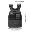 Weighted Vest, 40lb Weight Vest, Adjustable Body Weight Jacket for Men Women, Workout Equipment for Strength and Endurance Training, Running, Jogging, Walking, Fitness, and Weight Loss