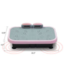Vibration Plate Fitness Platform with handle Whole Body Exercise Machine with 120 Speed Levels, Lymphatic Drainage, Fat Burning, and Weight Loss, Perfect for Women, Men, and Home Gym exercise