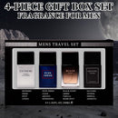 4-Piece Set, Men's Eau De Toilette Spray Gift Box, Long Lasting Fragrance, 4 Different Flavor, Perfect For Holiday Gifts, Dating, Daily Life, Parties, 1.02 Fl Oz/bottle