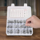 1110 Pcs Bolts Nuts Assortment Kit Imperial Stainless Steel for Furniture