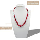 Jane Stone Fashion Statement Collar Necklace Vintage Openwork Bib Costume Jewelry