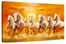 Seven Running Horses Wall Art