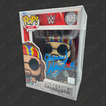 Dude Love signed WWE Funko POP Figure #109 Signed By Superstars 