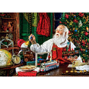 Season's Greetings - Santa's Workshop 1000 Piece Jigsaw Puzzle